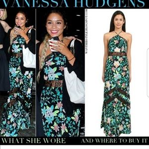 Lovers and Friends tropical print maxi dress